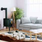 Wolnostojący piec kominkowy Austroflamm G1 o mocy 6 kW