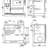 Kocioł kuchenny Wamsler K 148 z płaszczem wodnym - brąz