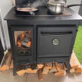 Charnwood Haven 6,6kW kuchnia na drewno z piekarnikiem
