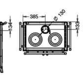 Kuchnia na drewno Thermorossi Violetta