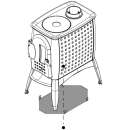 Austroflamm G1 - Osłona radiacyjna dolna