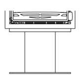 Bay BX - Stelaż centralny