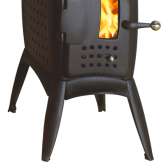 Wolnostojący piec kominkowy Austroflamm G1 o mocy 6 kW
