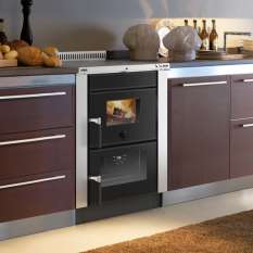 Kuchnia na drewno La Nordica Vicenza Evo Inox