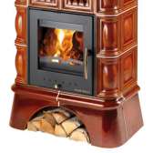 Piec kaflowy Treviso kaflowy cokół