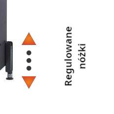 Nóżki regulowane 20x20 komplet 6 szt.