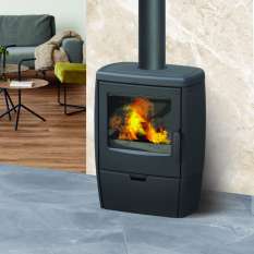 Piec żeliwny Nordflam Alberto 8,6 kW z szybą
