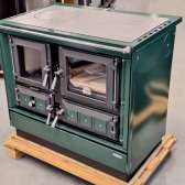 Kuchnia z płaszczem wodnym Moravia Klaudie TP 9112 zielona