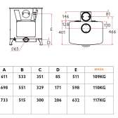 Piec kominkowy Charnwood Island I 5kW
