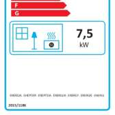Piecyk na drewno La Nordica Liu 7,5 kW