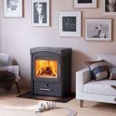 Piec z płytą do gotowania Austroflamm Pallas 8,5kW obudowa stalowa
