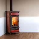 Piec na drewno Thermorossi Vittoria Majolica Bordo/Krem