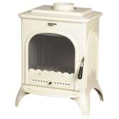 Piec wolno stojący INVICTA SEVILLE 2 czerwona emalia ref. 6192-47