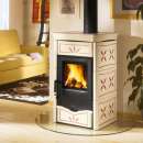 Piec kominkowy na drewno La Nordica Nicoletta Silk Vogue Ametista 8 kW