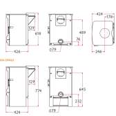 Aire 5 - Stelaż do przechowywania opału