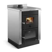 Kuchnia na drewno La Nordica Vicenza Evo Inox