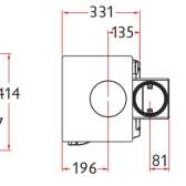 Piec na drewno 3,6 kW Charnwood Cranmore 3
