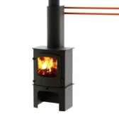 Nasada kominowa z płaszczem wodnym 125mm