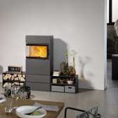 Piec kominkowy 6kW Austroflamm Dexter 2.0 lewy lub prawy