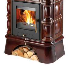 Piec kaflowy Treviso kaflowy cokół