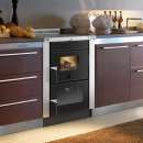 Kuchnia na drewno La Nordica Vicenza Evo Inox