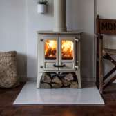 Charnwood - Emaliowana blacha pod piec 80x85cm gr. 12mm